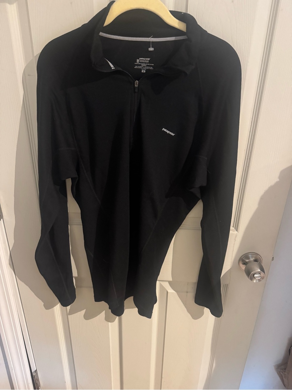 Patagonia Black Men's Lightweight Quarter-Zip